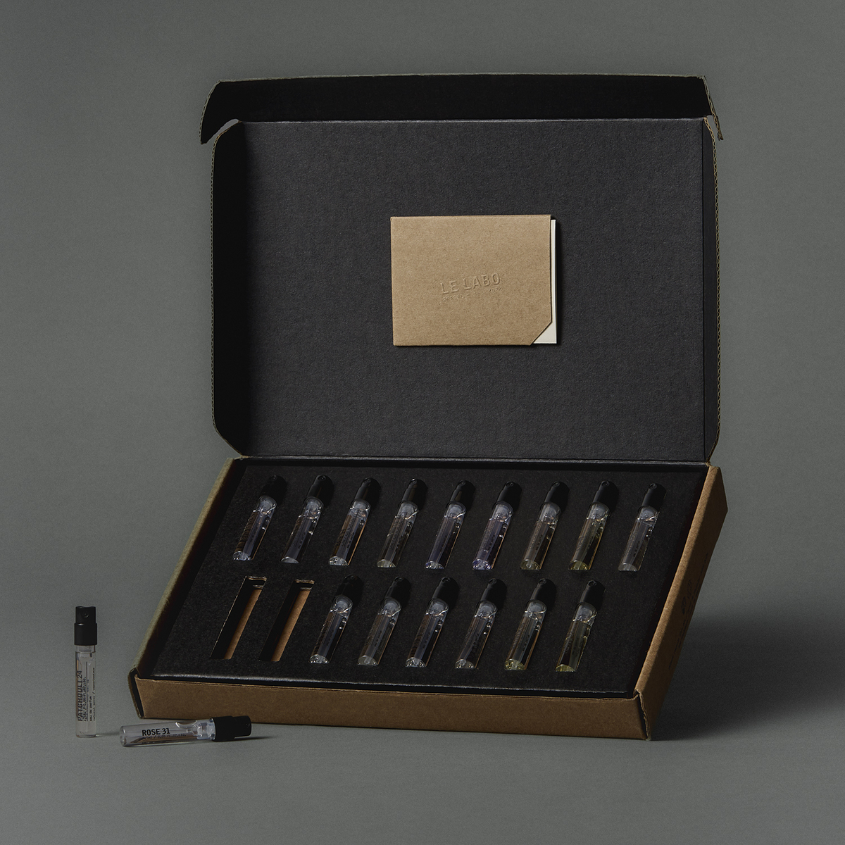 探索體驗禮盒| 經典淡香精| 17x1.5ml | Le Labo Fragrances 台灣官方網站